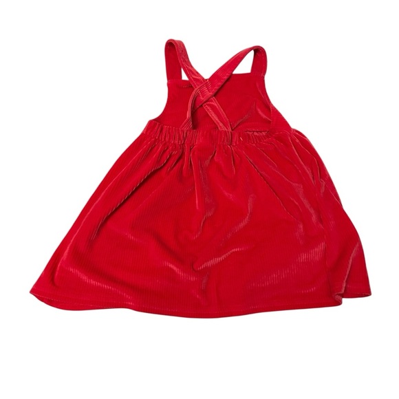 Disney Red Minnie Mouse Kids Dress - Picture 2 of 4